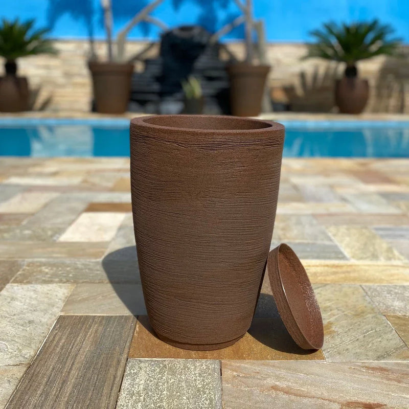 Vaso de Polietileno de Luxo para Plantas