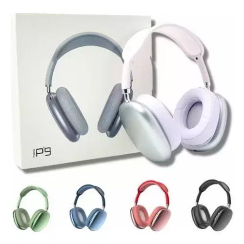 Fone de ouvido Bluetooth Sem Fio Headphone Bluetooth Recarregável P9 Air Top Casual Esportivo